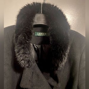 Lauren wool walker coat